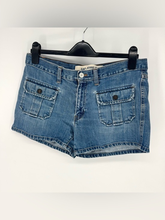GAP Pants - GAP vintage festival Blue Denim distressed daisy dukes Shorts size 8